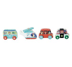 Vilac Holzpuzzle Magnetisch Transport